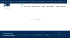 Desktop Screenshot of bluhotels.it